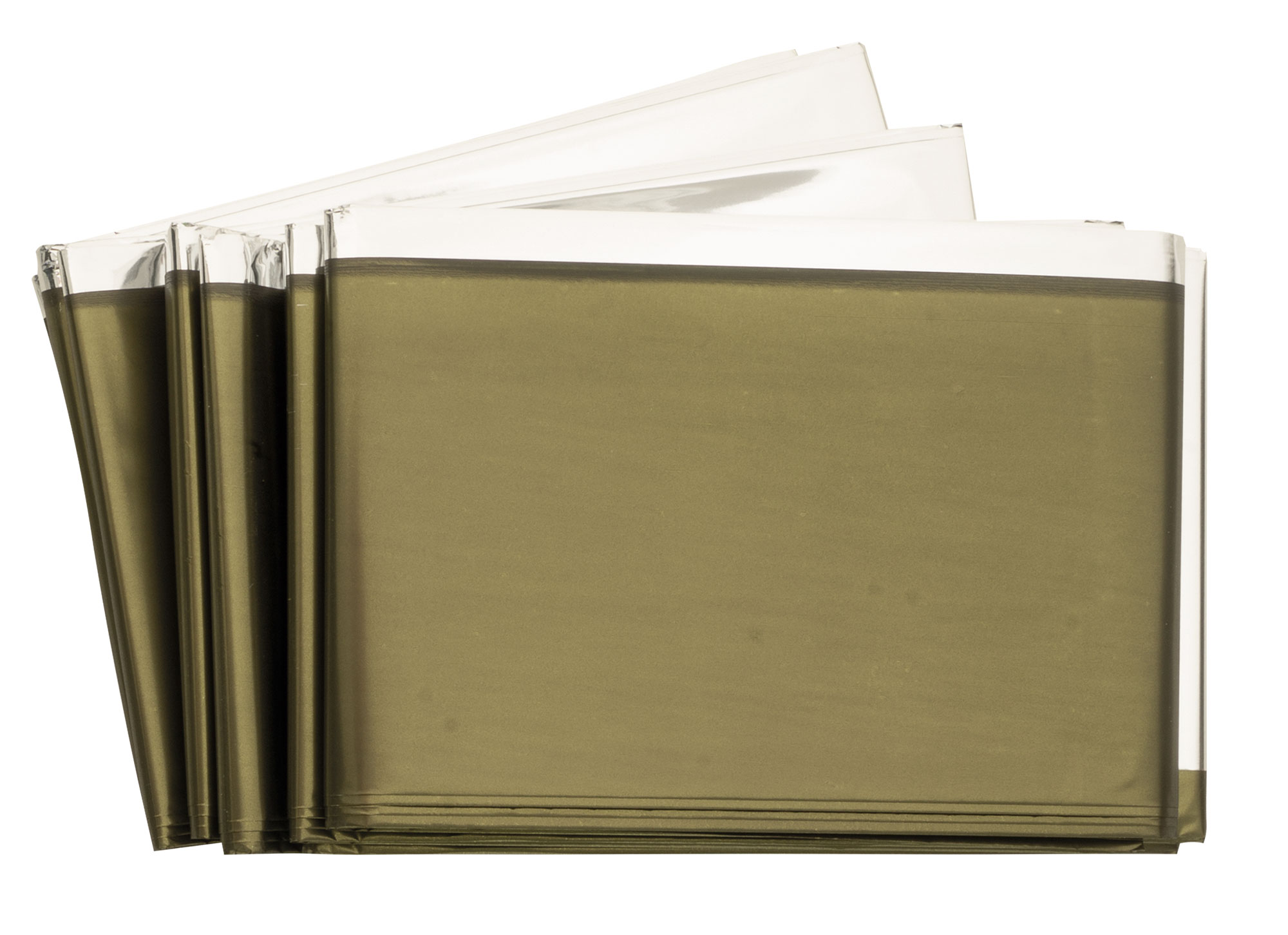 Rettungsdecke Oliv/Silber