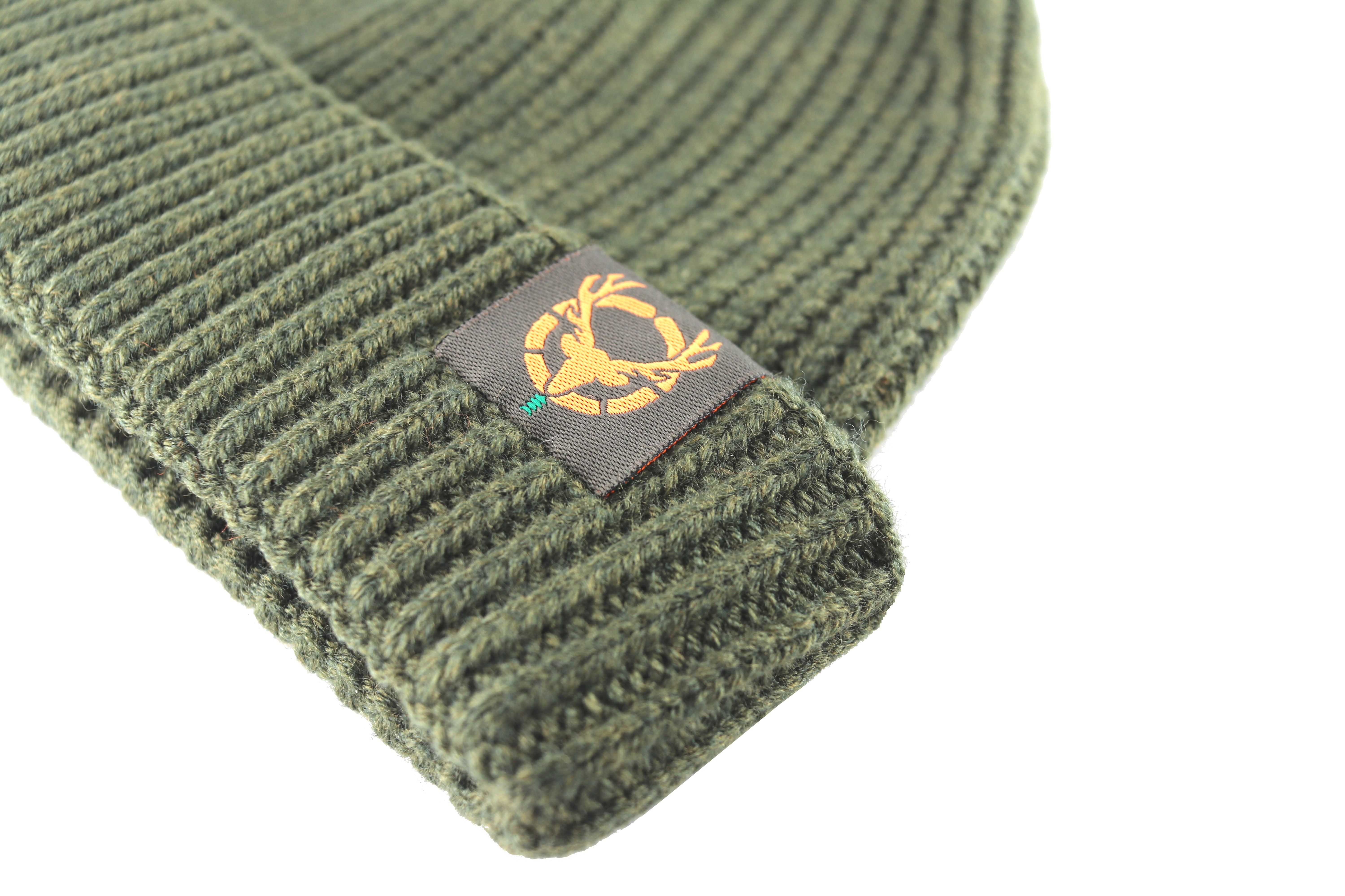 Strickmütze, oliv
