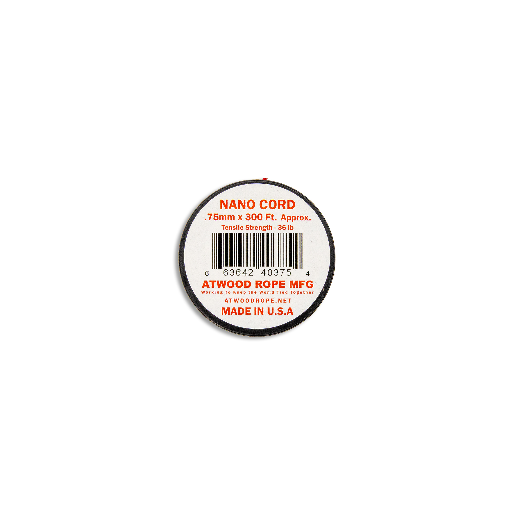 ARM NANO CORD, 300" / 91,4m, rot
