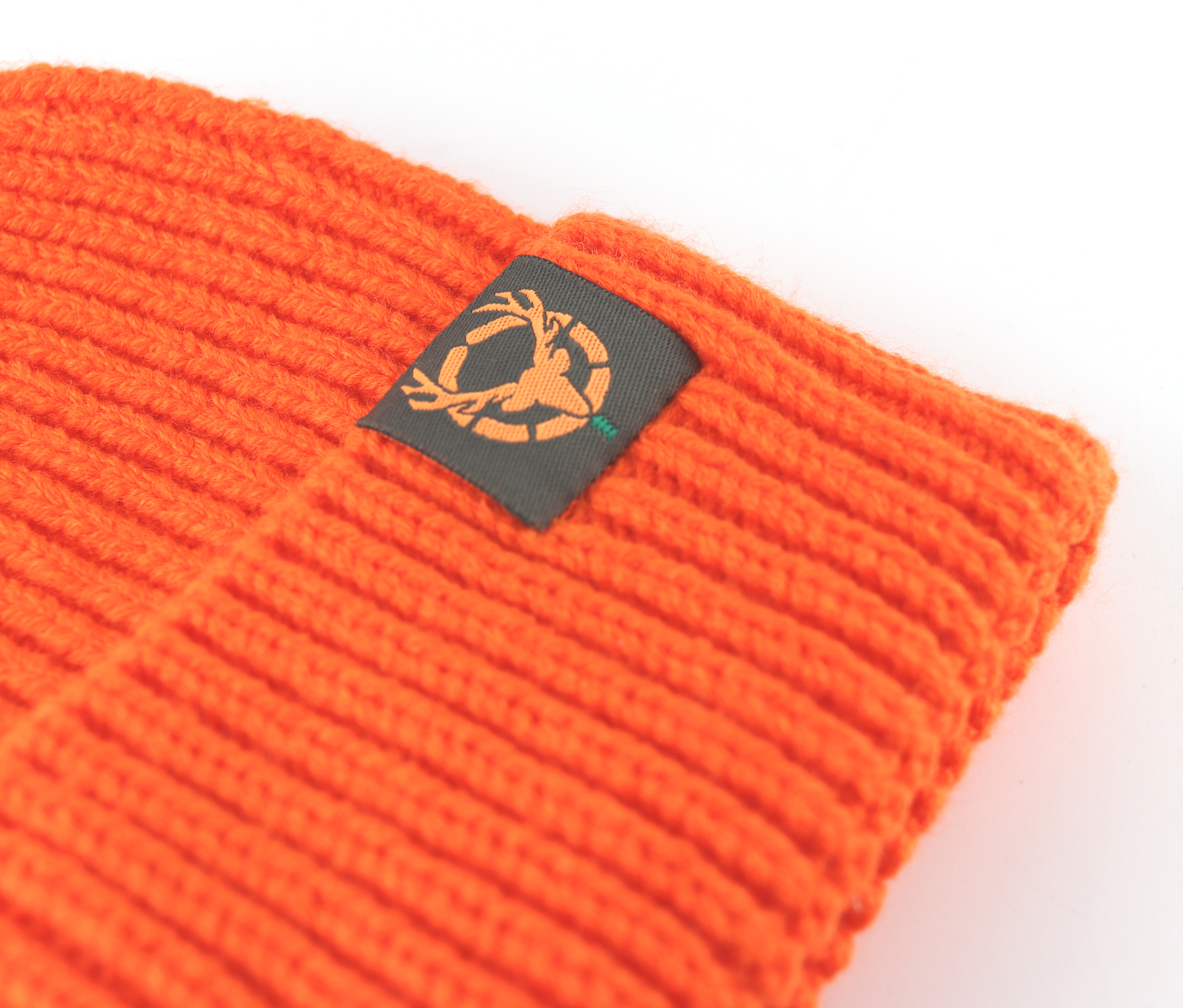 Strickmütze "SIGNAL", signalorange