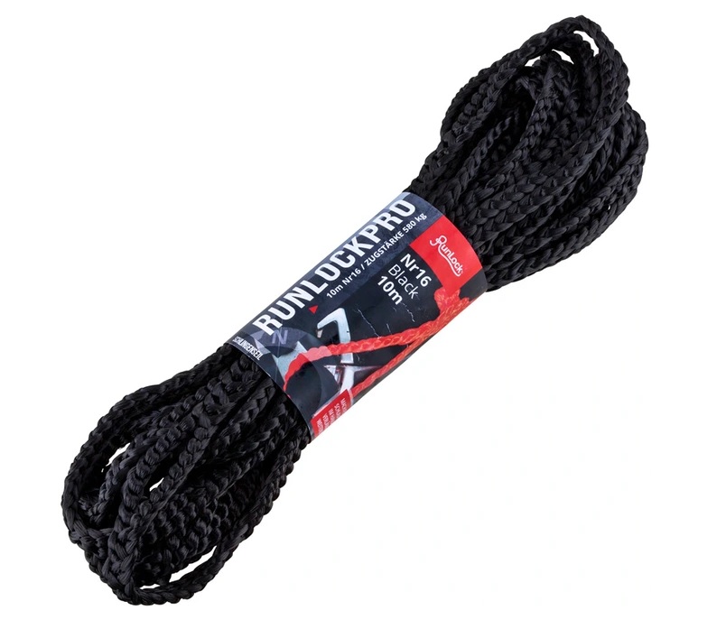 RunLock® 10m-Seil (ProPack Nr.16, schwarz)