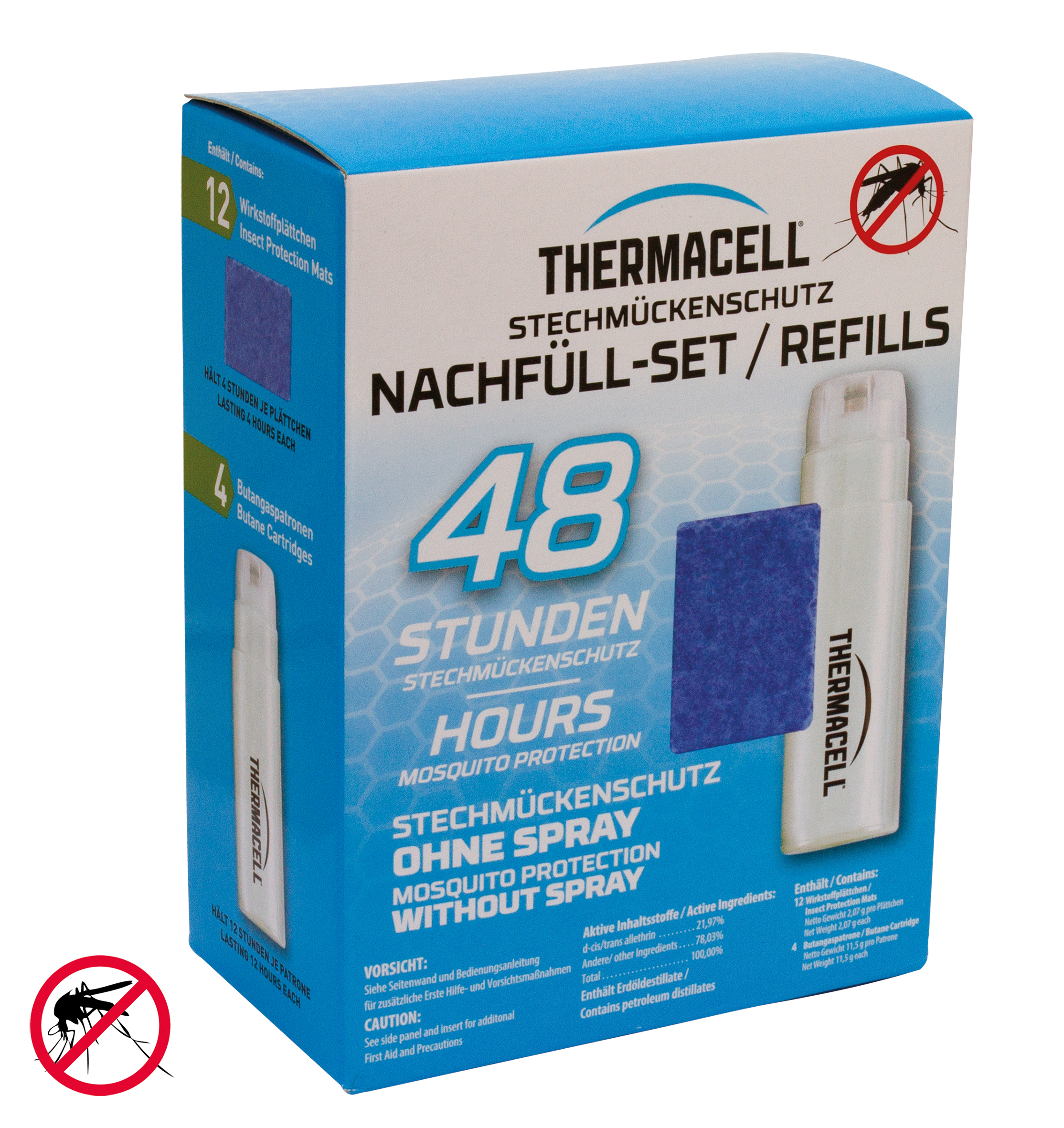 THERMACELL® Mückenabwehr Nachfüllpackung 48h